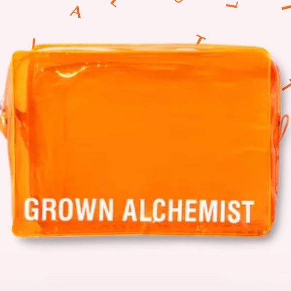 Grown Alchemist Bags Grown Alchemist Neon Orange Makeup Bag Poshmark